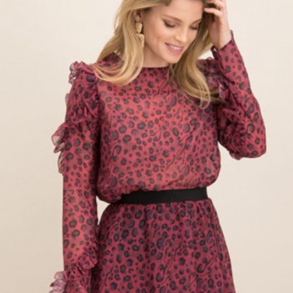 CATWALK JUNKIE WILD BERRY BLOUSE - Picture 10 of 16